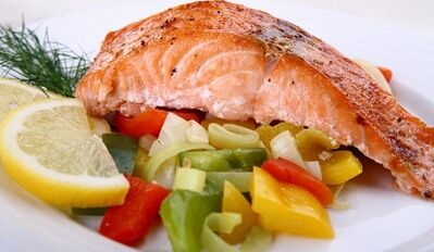 pescado hervido con verduras para adelgazar